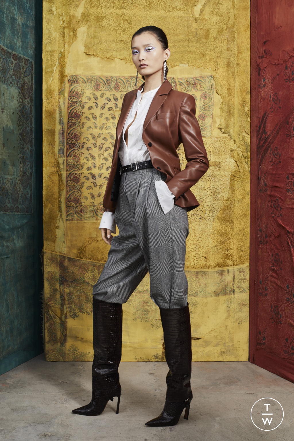 Fashion Week Paris Pre-Fall 2019 look 15 from the Altuzarra collection 女装