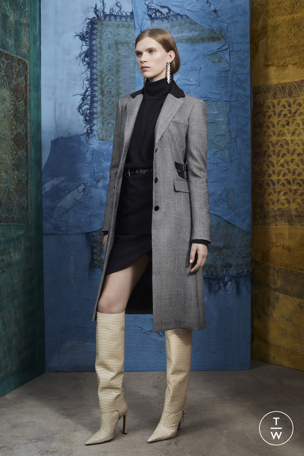 Fashion Week Paris Pre-Fall 2019 look 26 from the Altuzarra collection 女装