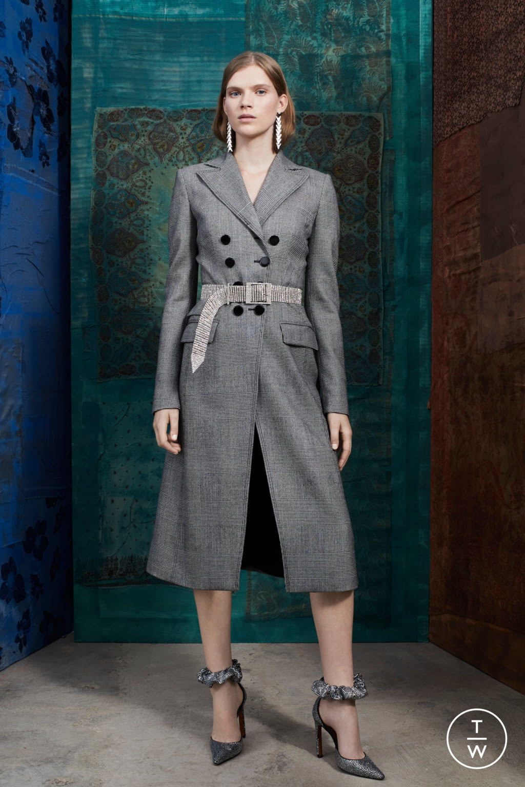 Fashion Week Paris Pre-Fall 2019 look 34 from the Altuzarra collection 女装