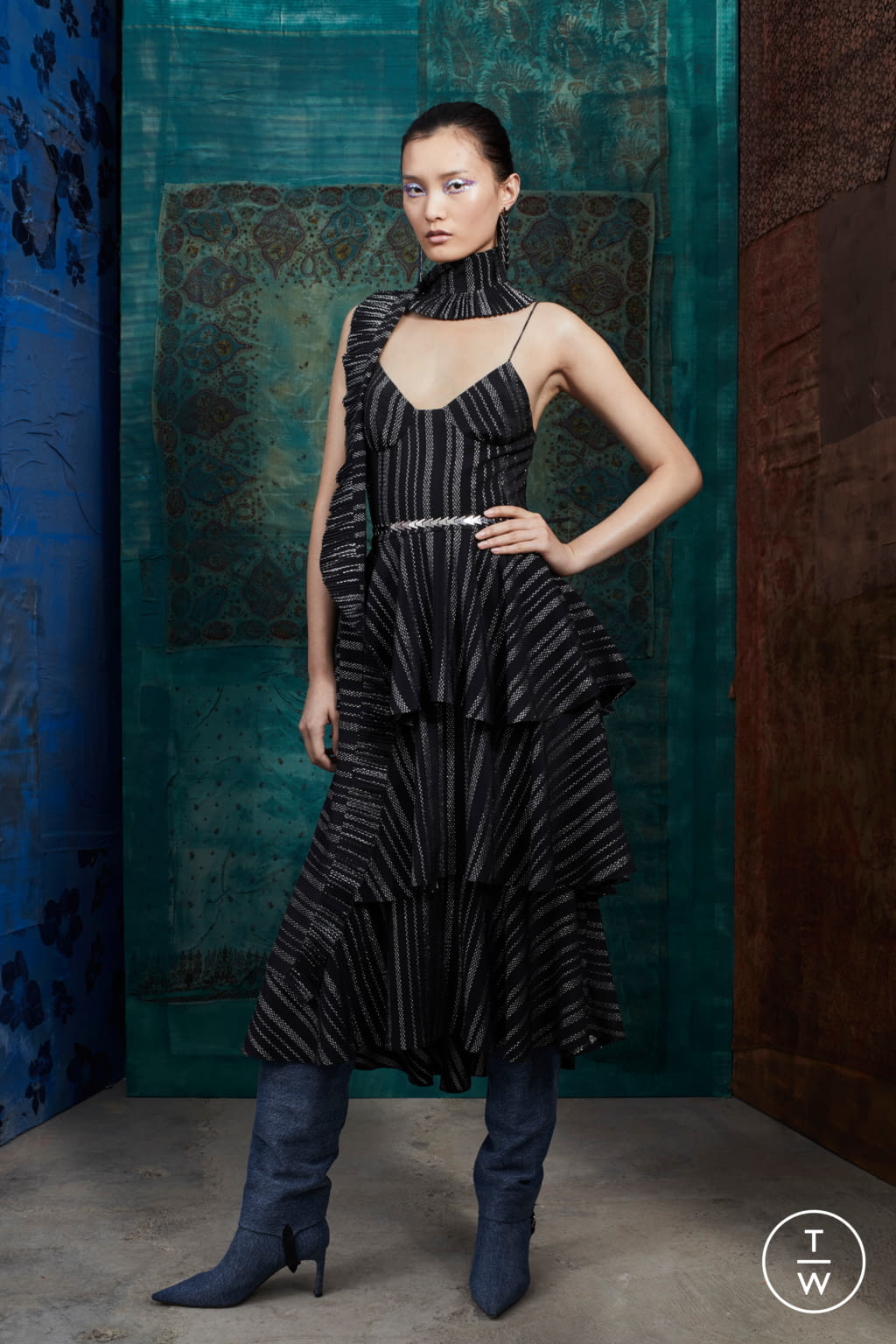 Fashion Week Paris Pre-Fall 2019 look 40 from the Altuzarra collection 女装