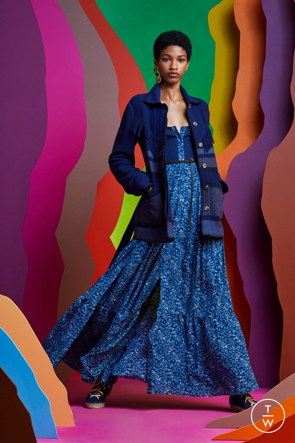 Fashion Week Paris Resort 2020 look 6 from the Altuzarra collection womenswear
