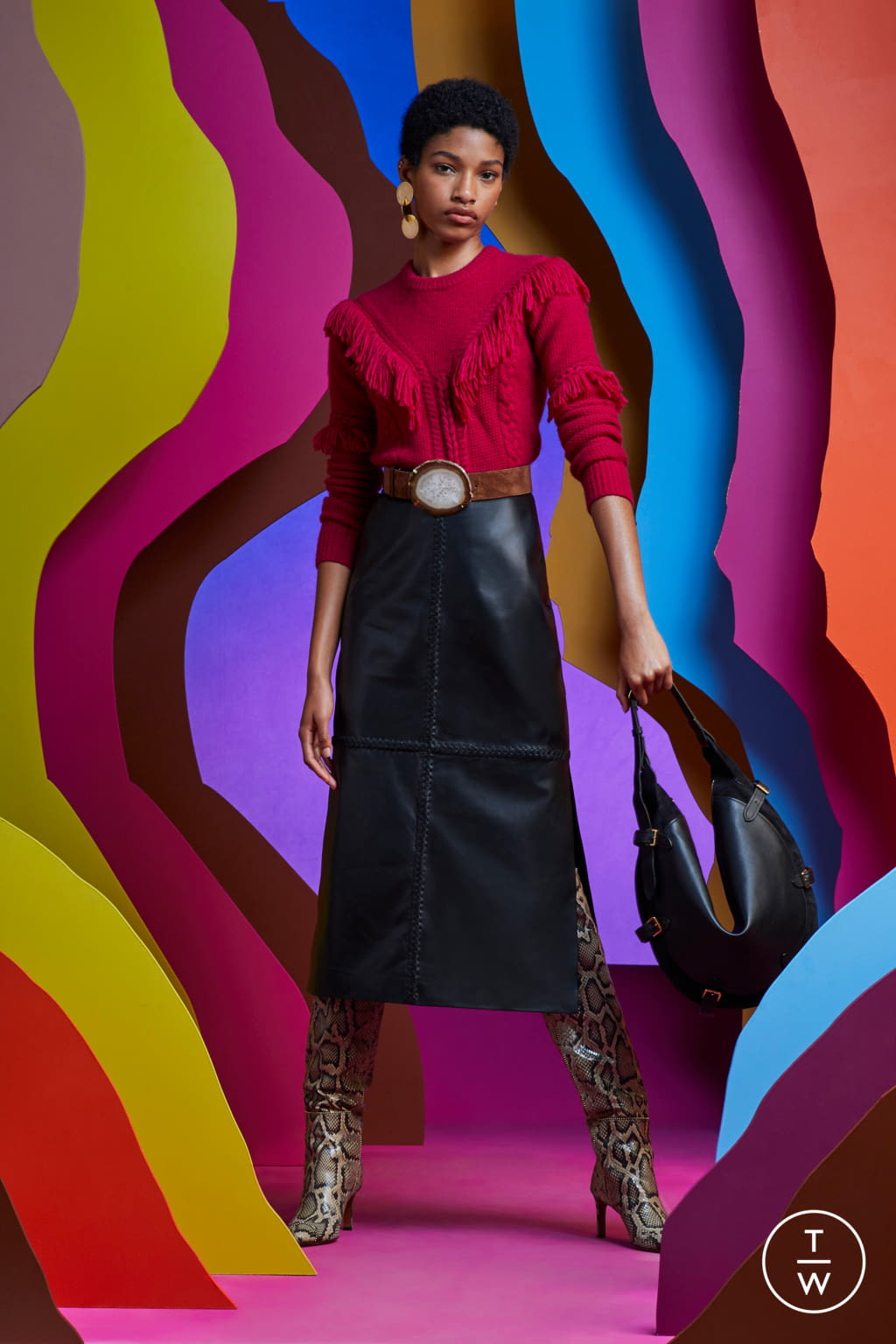 Fashion Week Paris Resort 2020 look 15 from the Altuzarra collection womenswear