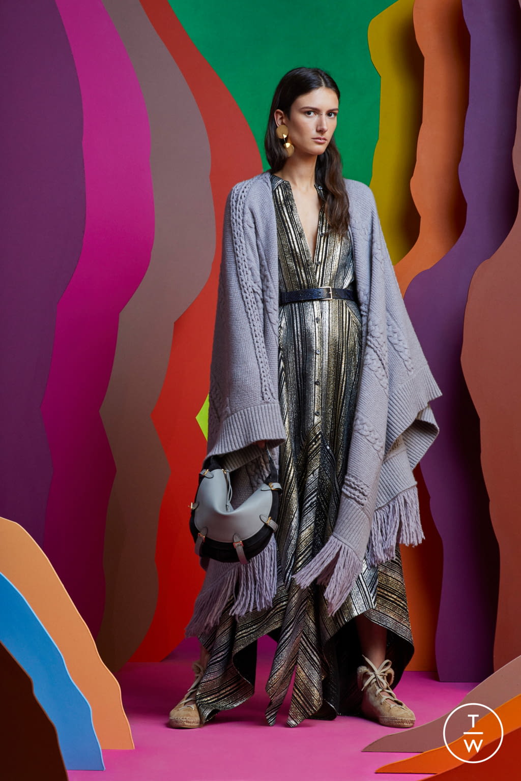 Fashion Week Paris Resort 2020 look 21 from the Altuzarra collection womenswear