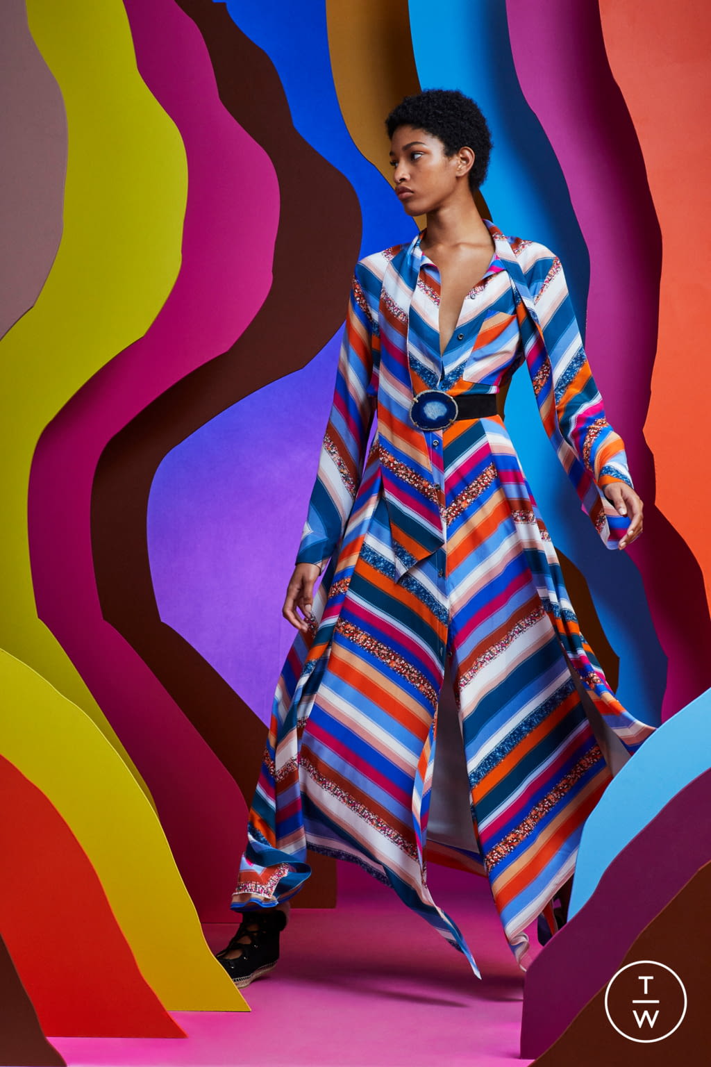 Fashion Week Paris Resort 2020 look 25 de la collection Altuzarra womenswear