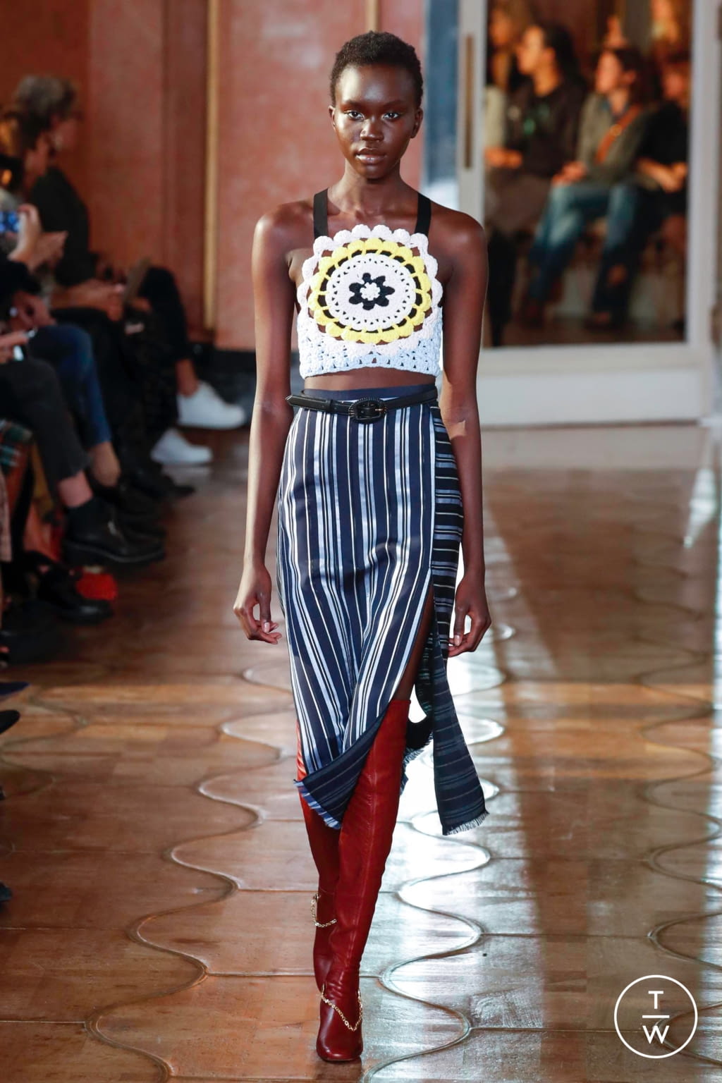 Fashion Week Paris Spring/Summer 2020 look 8 from the Altuzarra collection 女装