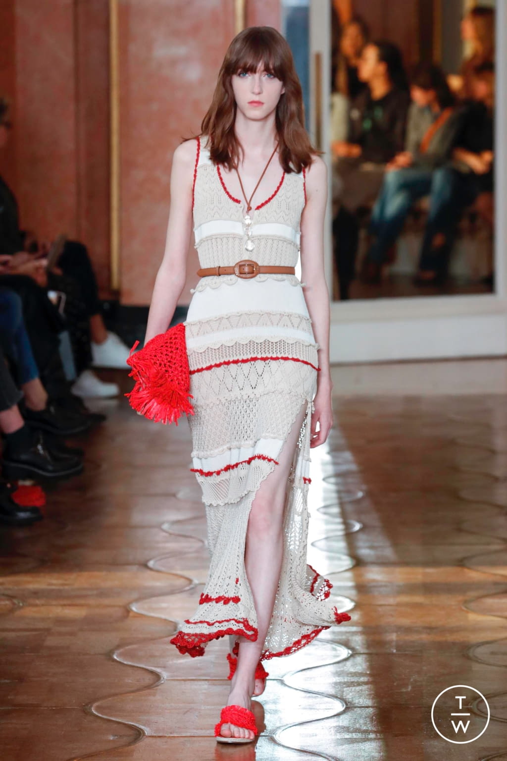 Fashion Week Paris Spring/Summer 2020 look 10 from the Altuzarra collection 女装
