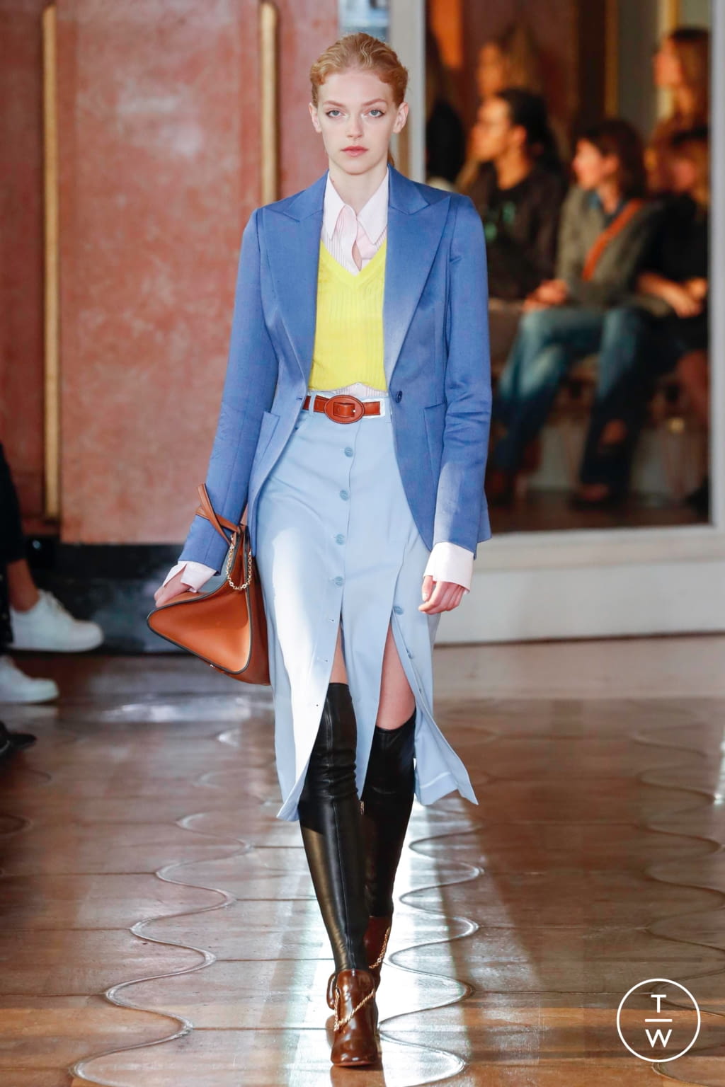 Fashion Week Paris Spring/Summer 2020 look 12 from the Altuzarra collection 女装