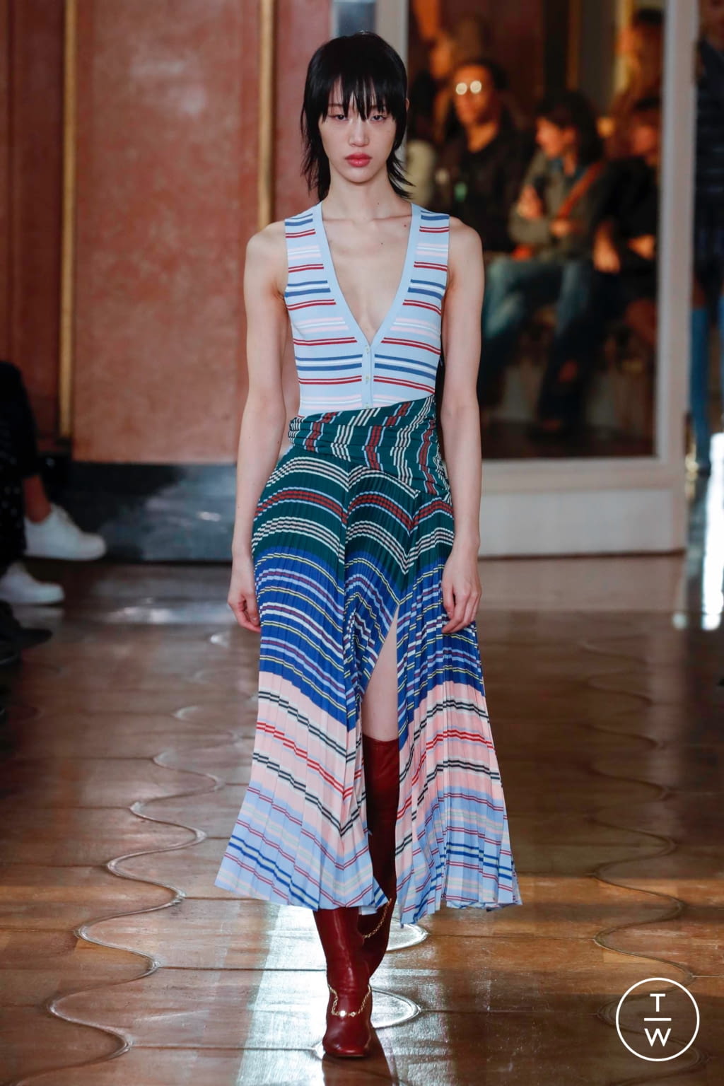 Fashion Week Paris Spring/Summer 2020 look 26 from the Altuzarra collection womenswear