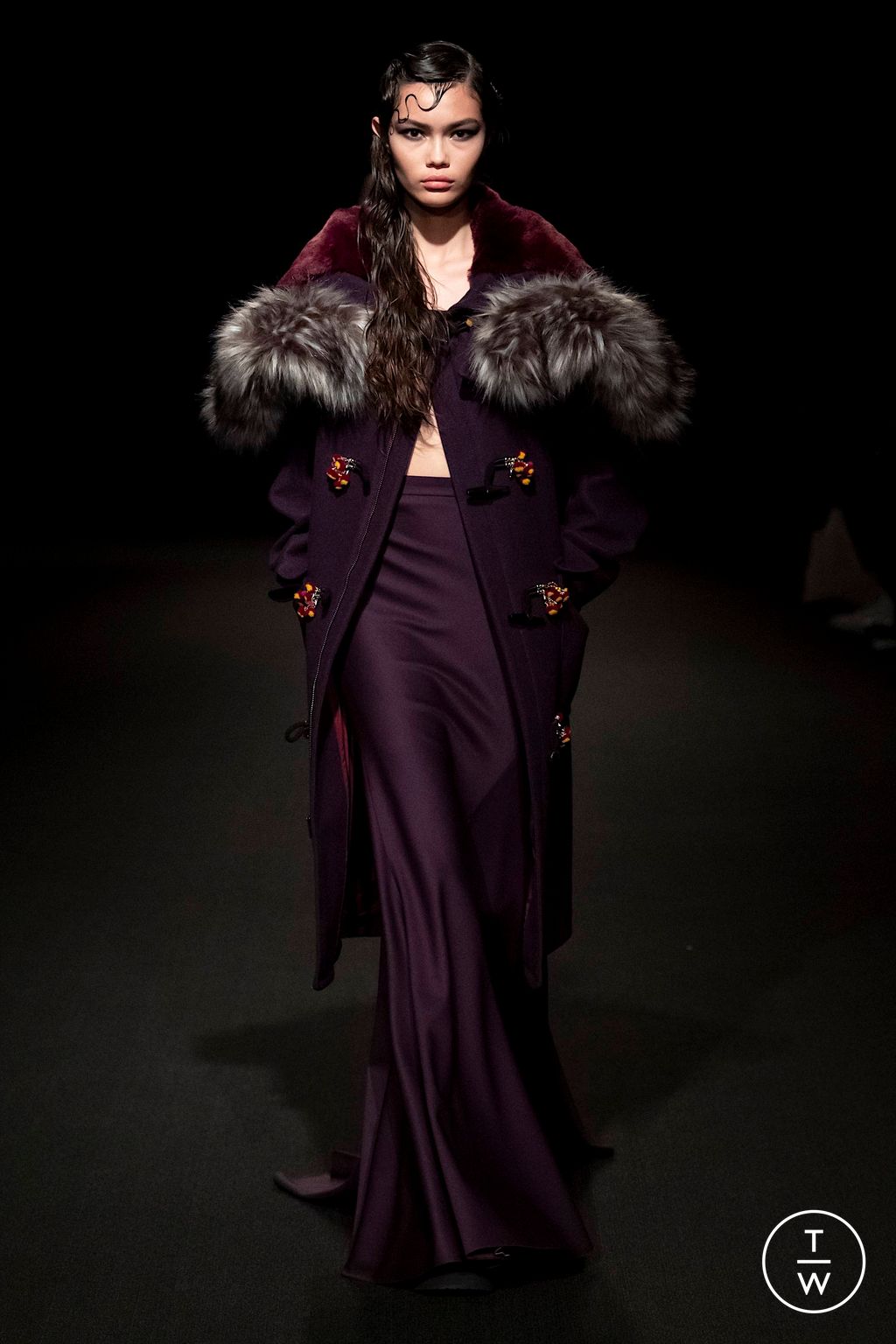 Fashion Week New York Fall/Winter 2023 look 35 from the Altuzarra collection 女装