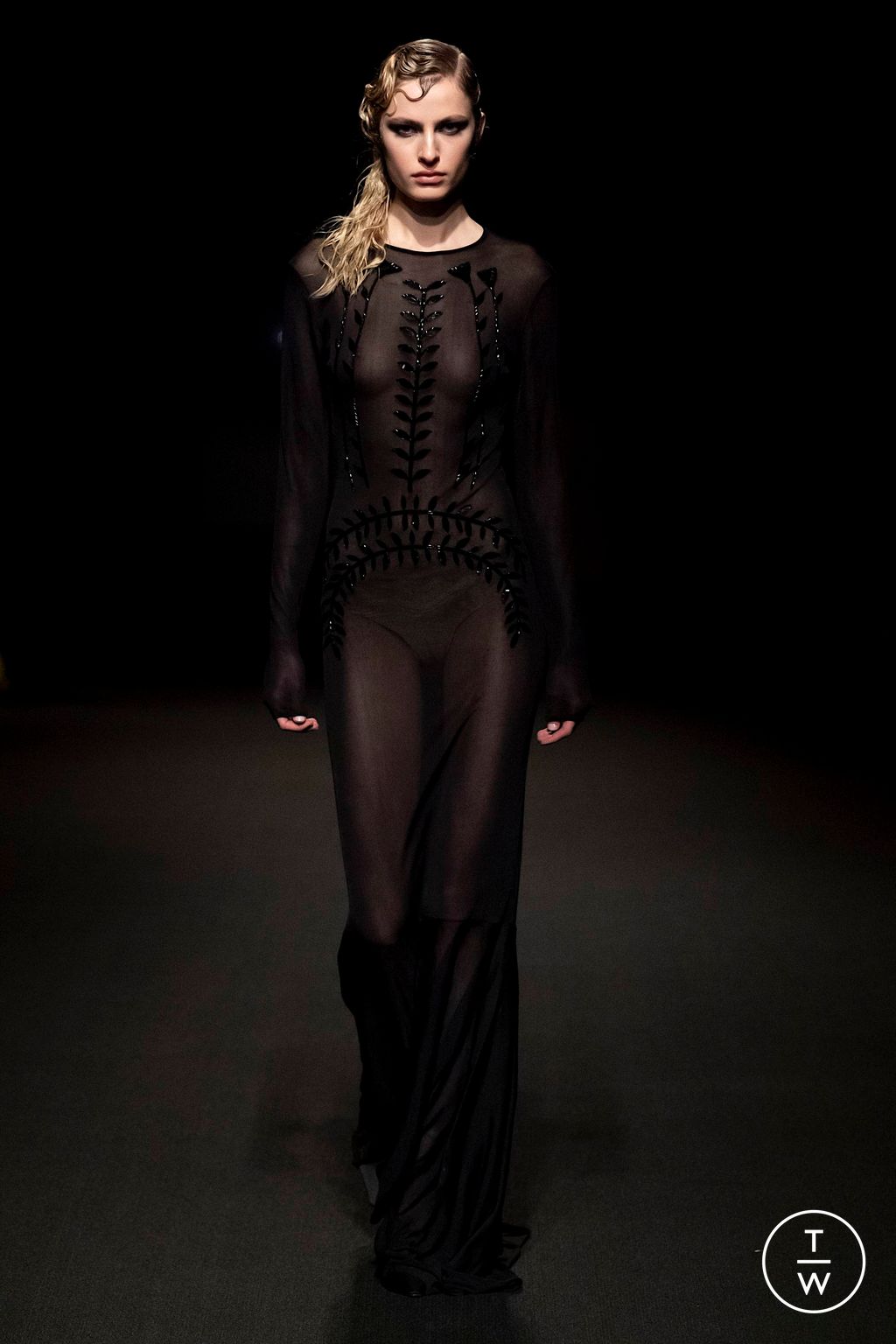 Fashion Week New York Fall/Winter 2023 look 44 from the Altuzarra collection womenswear