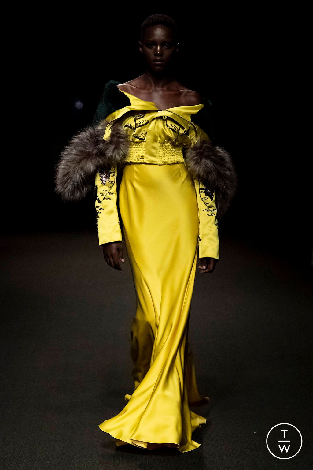 Fashion Week New York Fall/Winter 2023 look 45 from the Altuzarra collection womenswear