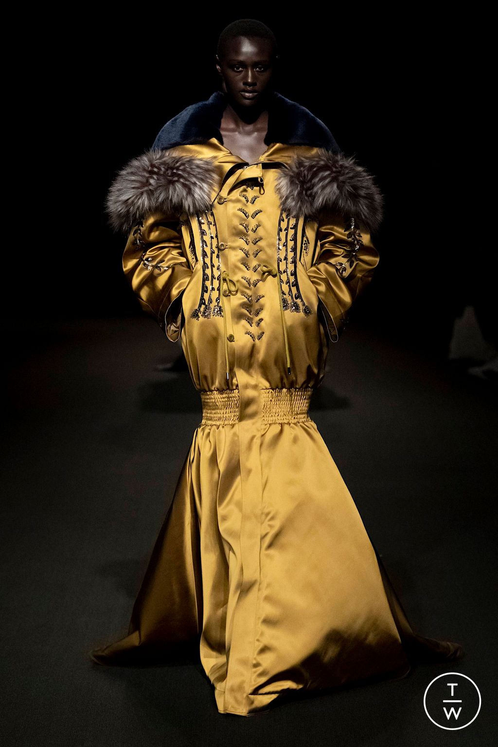 Fashion Week New York Fall/Winter 2023 look 48 from the Altuzarra collection womenswear