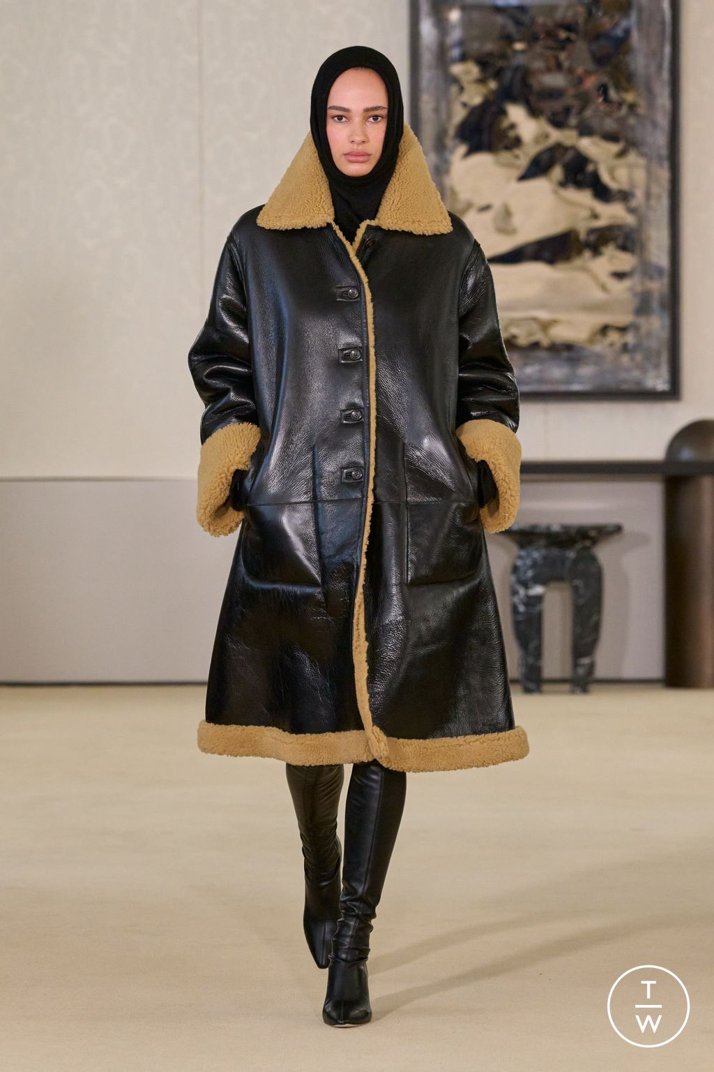 Fashion Week New York Fall/Winter 2026 look 16 from the Altuzarra collection womenswear