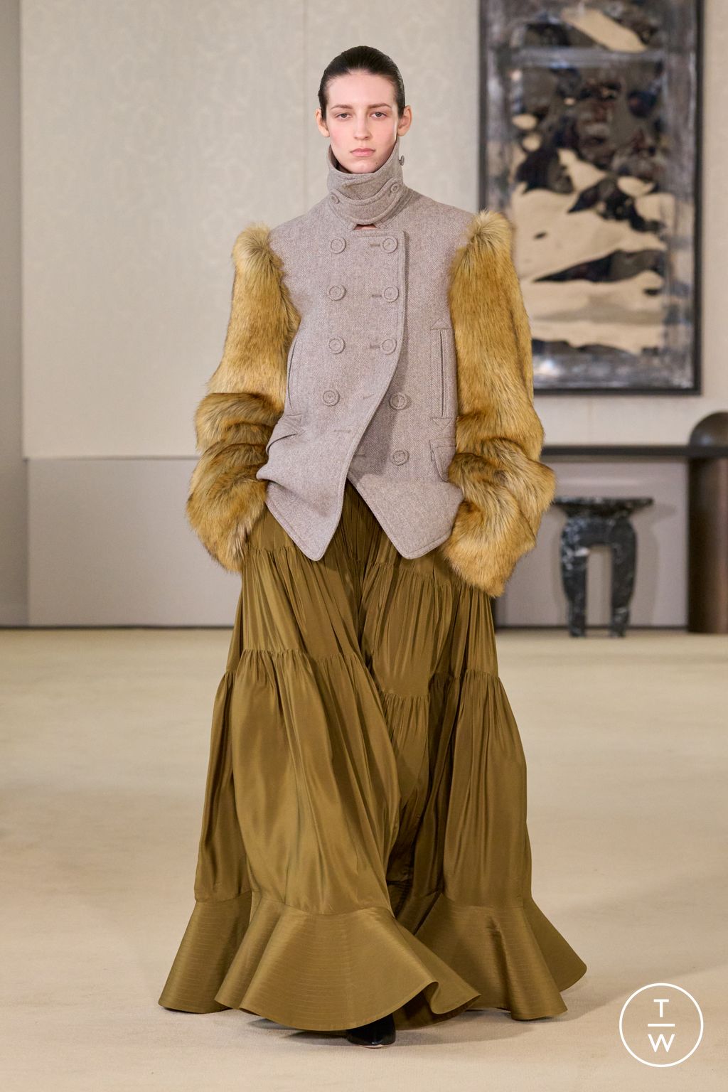 Fashion Week New York Fall/Winter 2026 look 18 de la collection Altuzarra womenswear