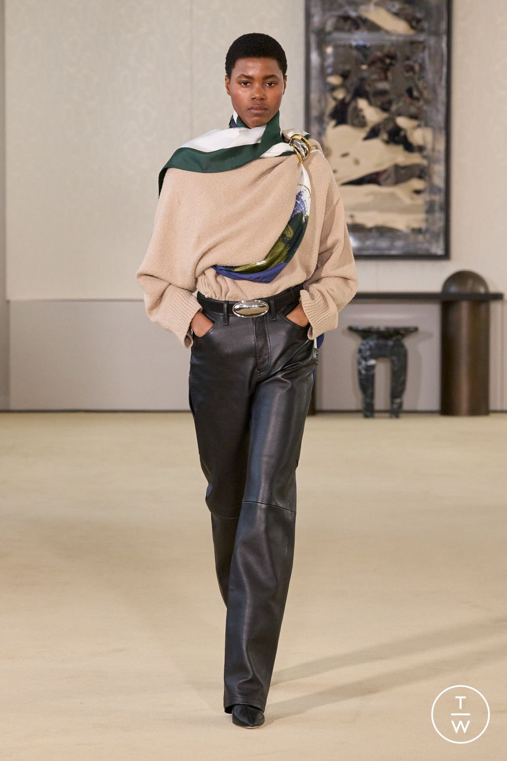 Fashion Week New York Fall/Winter 2026 look 22 from the Altuzarra collection womenswear