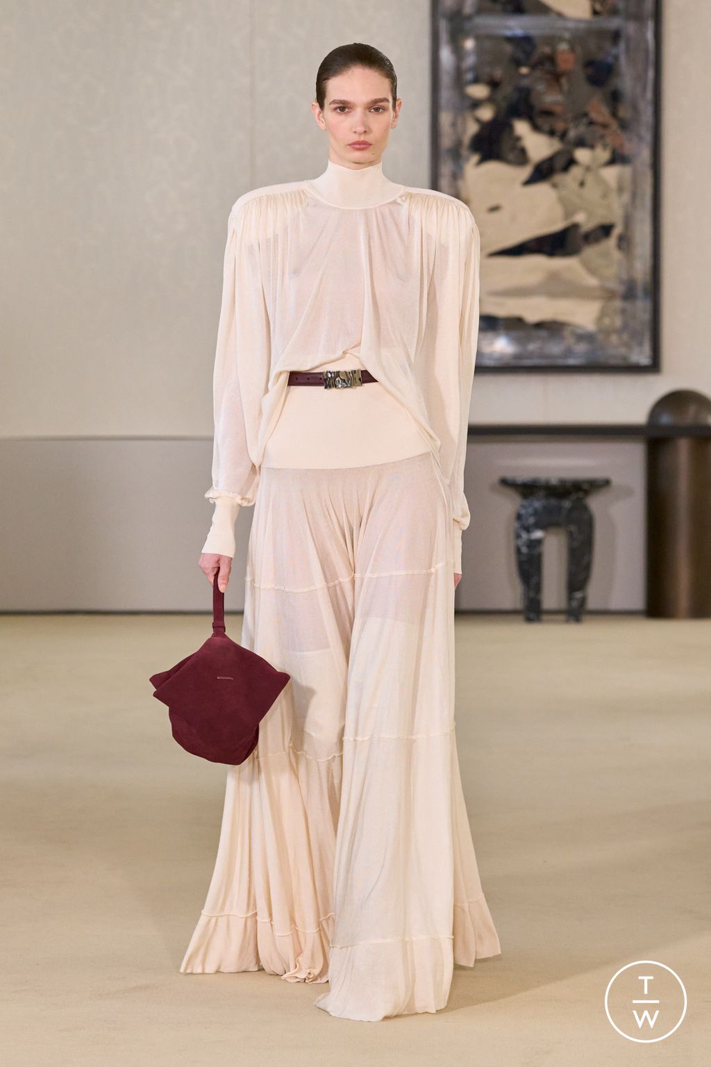 Fashion Week New York Fall/Winter 2026 look 26 de la collection Altuzarra womenswear