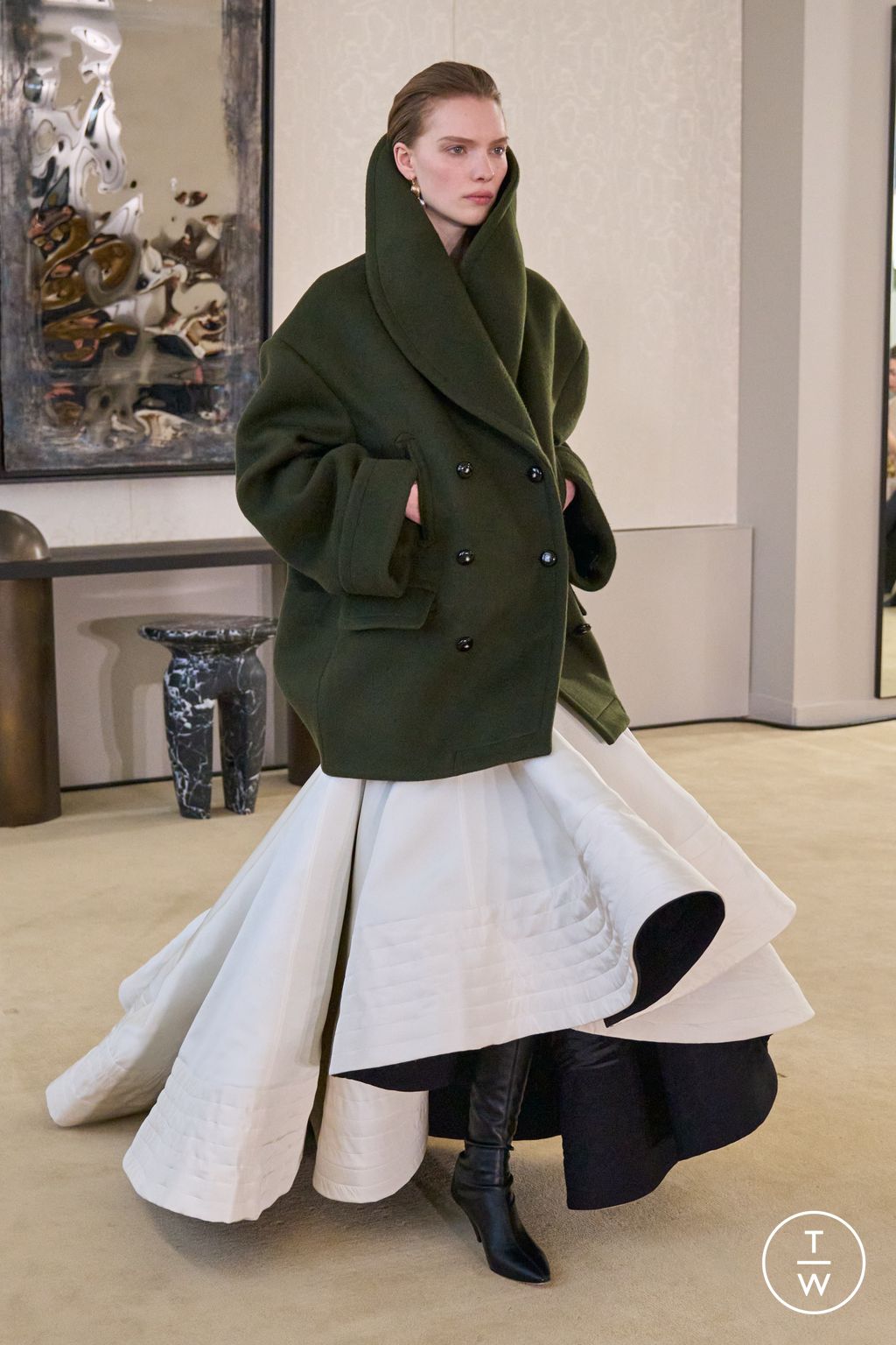 Fashion Week New York Fall/Winter 2026 look 41 de la collection Altuzarra womenswear