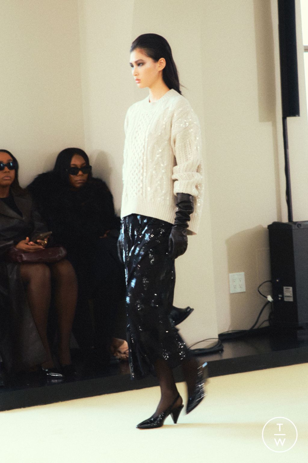 Fashion Week New York Fall/Winter 2024 look 16 de la collection Altuzarra womenswear