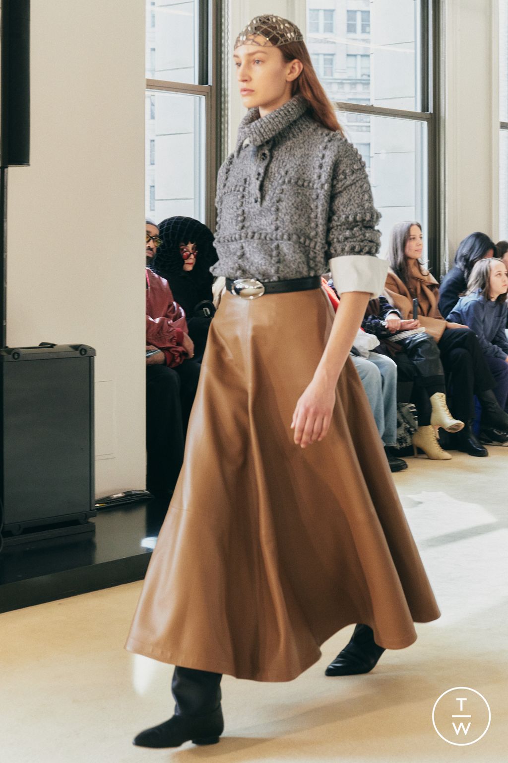 Fashion Week New York Fall/Winter 2025 look 8 de la collection Altuzarra womenswear