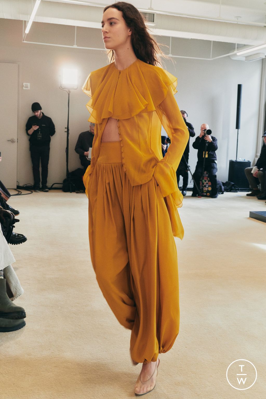 Fashion Week New York Fall/Winter 2025 look 11 from the Altuzarra collection womenswear