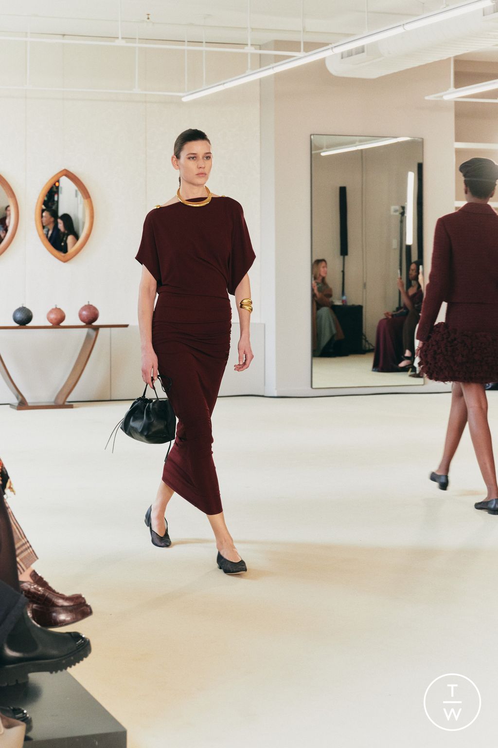 Fashion Week New York Fall/Winter 2025 look 20 de la collection Altuzarra womenswear