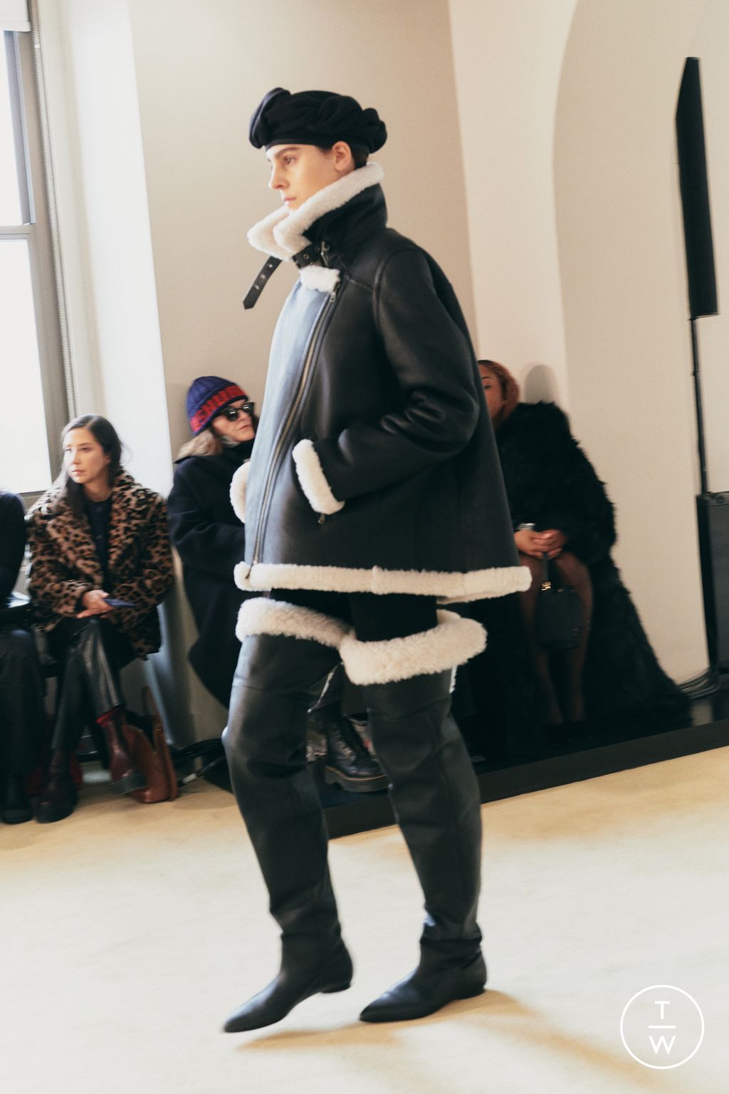 Fashion Week New York Fall/Winter 2025 look 30 from the Altuzarra collection womenswear