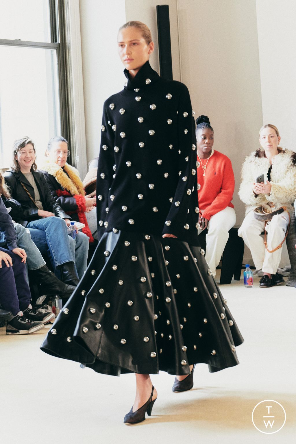 Fashion Week New York Fall/Winter 2025 look 43 from the Altuzarra collection womenswear