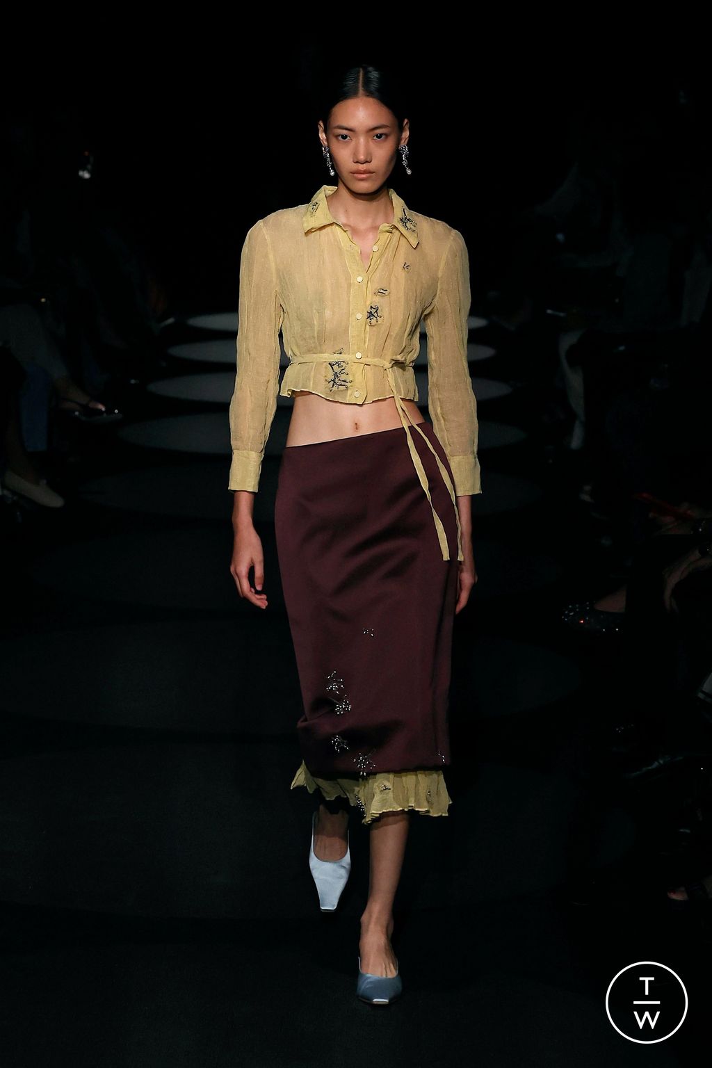 Fashion Week New York Spring/Summer 2024 look 12 from the Altuzarra collection womenswear