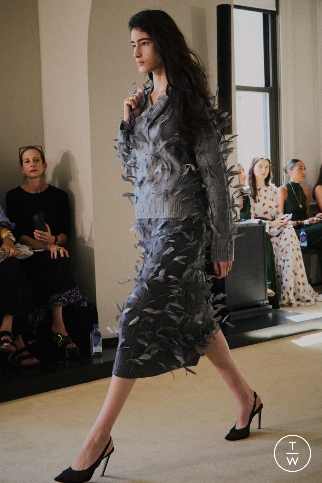 Fashion Week New York Spring/Summer 2026 look 17 from the Altuzarra collection womenswear