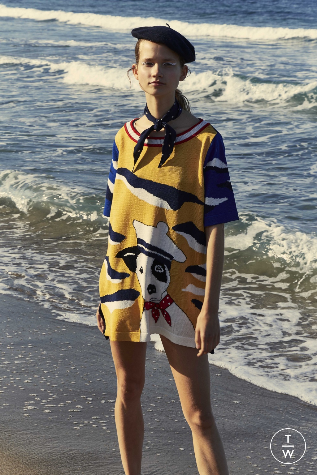 Fashion Week Milan Resort 2019 look 12 from the Antonio Marras collection 女装