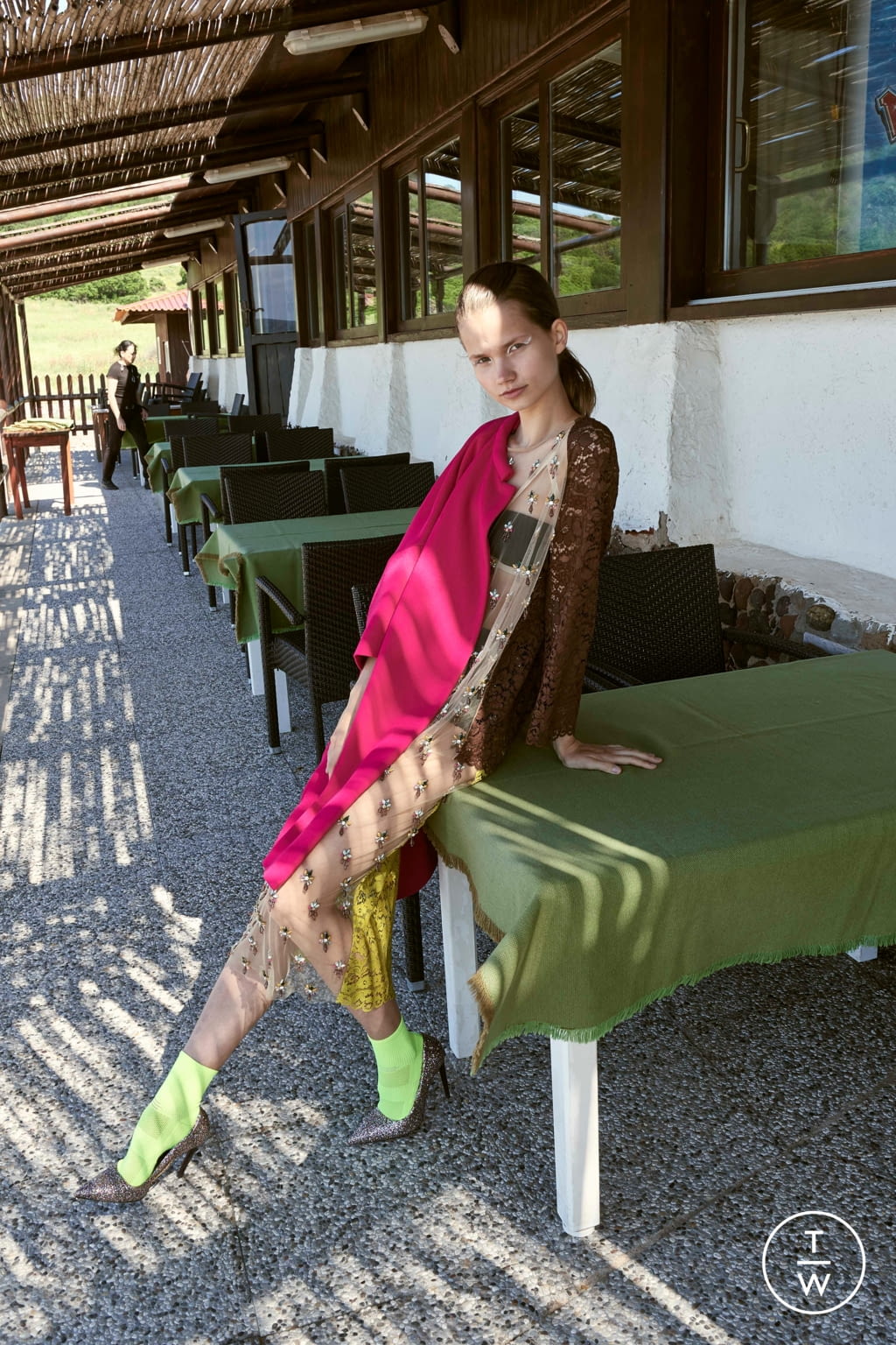 Fashion Week Milan Resort 2019 look 30 from the Antonio Marras collection womenswear
