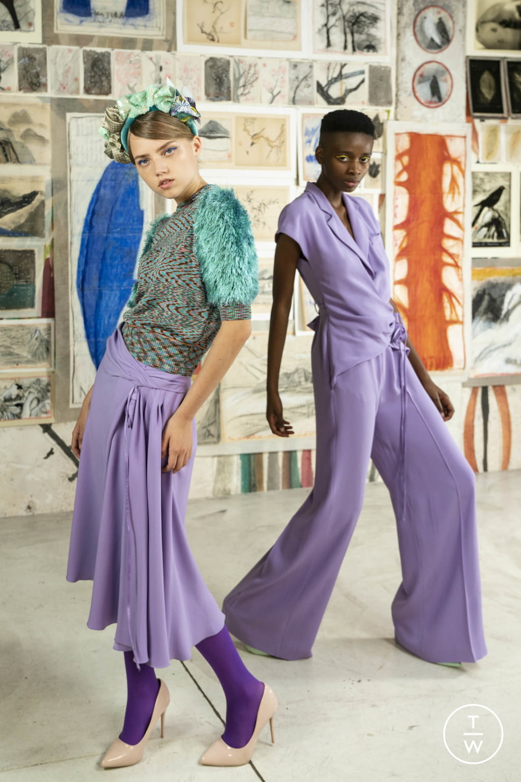 Fashion Week Milan Resort 2020 look 12 de la collection Antonio Marras womenswear