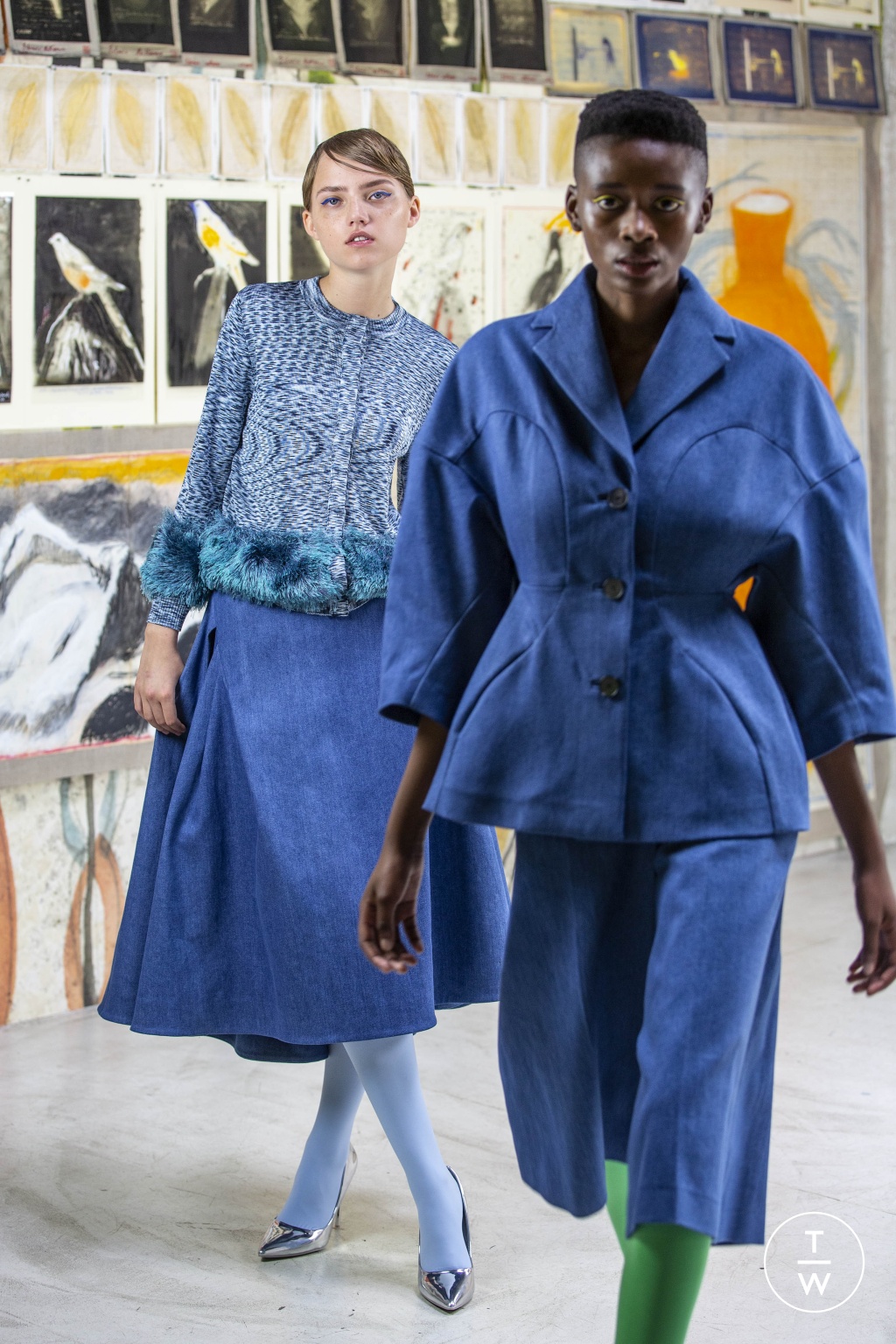 Fashion Week Milan Resort 2020 look 3 from the Antonio Marras collection womenswear