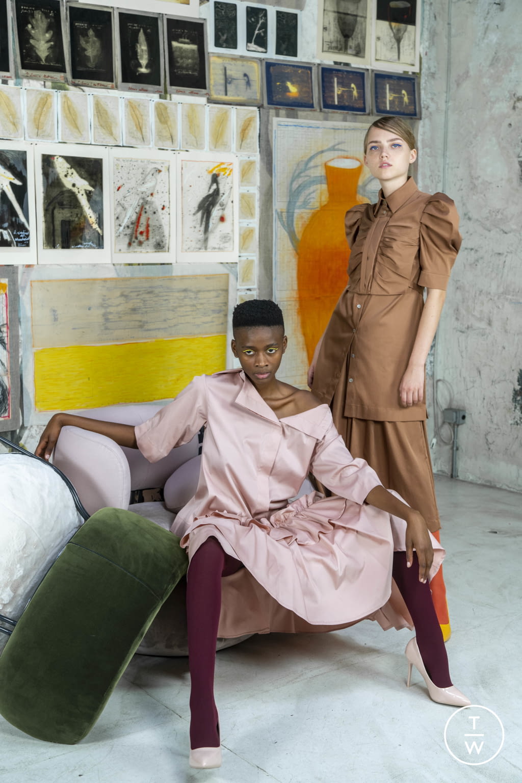Fashion Week Milan Resort 2020 look 28 de la collection Antonio Marras womenswear