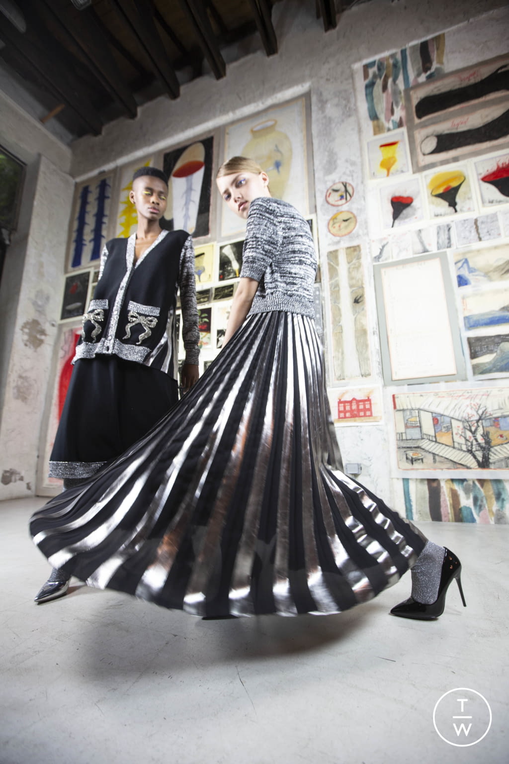 Fashion Week Milan Resort 2020 look 34 de la collection Antonio Marras womenswear
