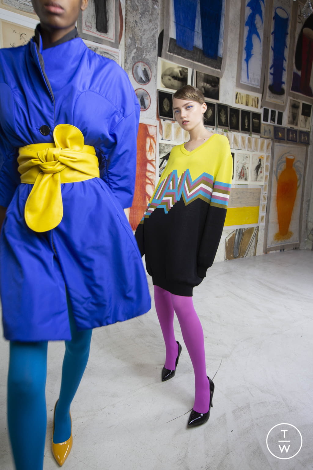 Fashion Week Milan Resort 2020 look 7 from the Antonio Marras collection womenswear