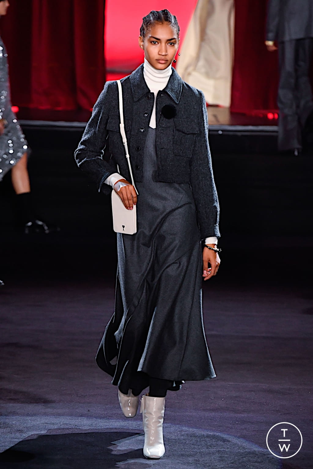 Fashion Week Paris Fall/Winter 2020 look 9 de la collection Ami menswear
