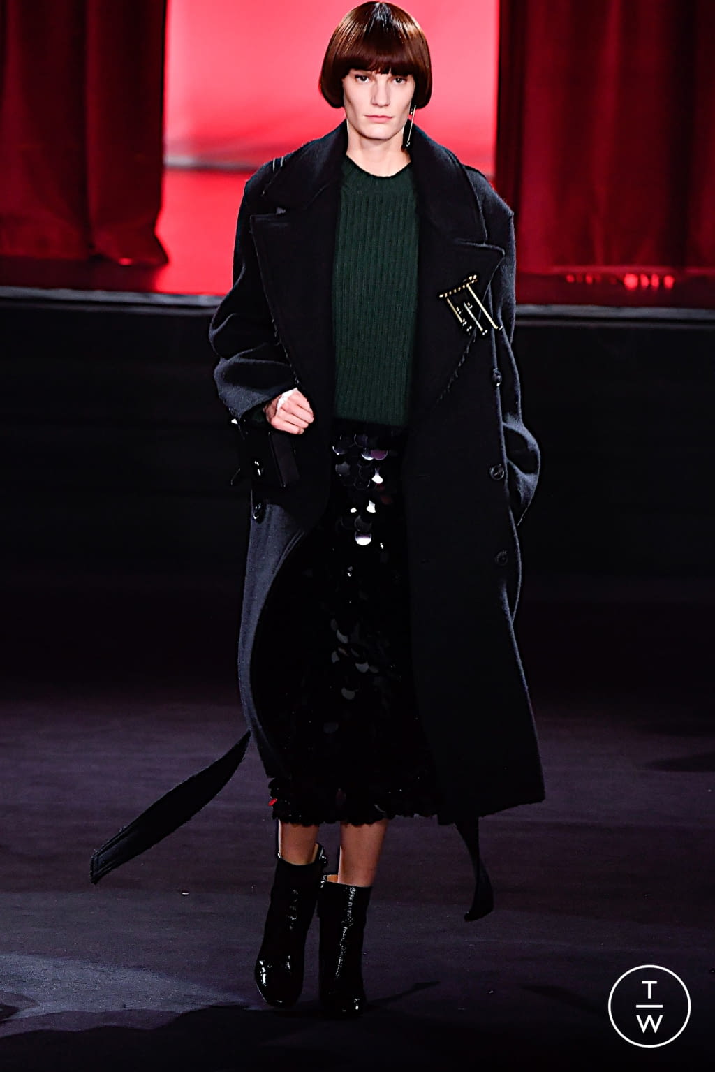 Fashion Week Paris Fall/Winter 2020 look 17 de la collection Ami menswear