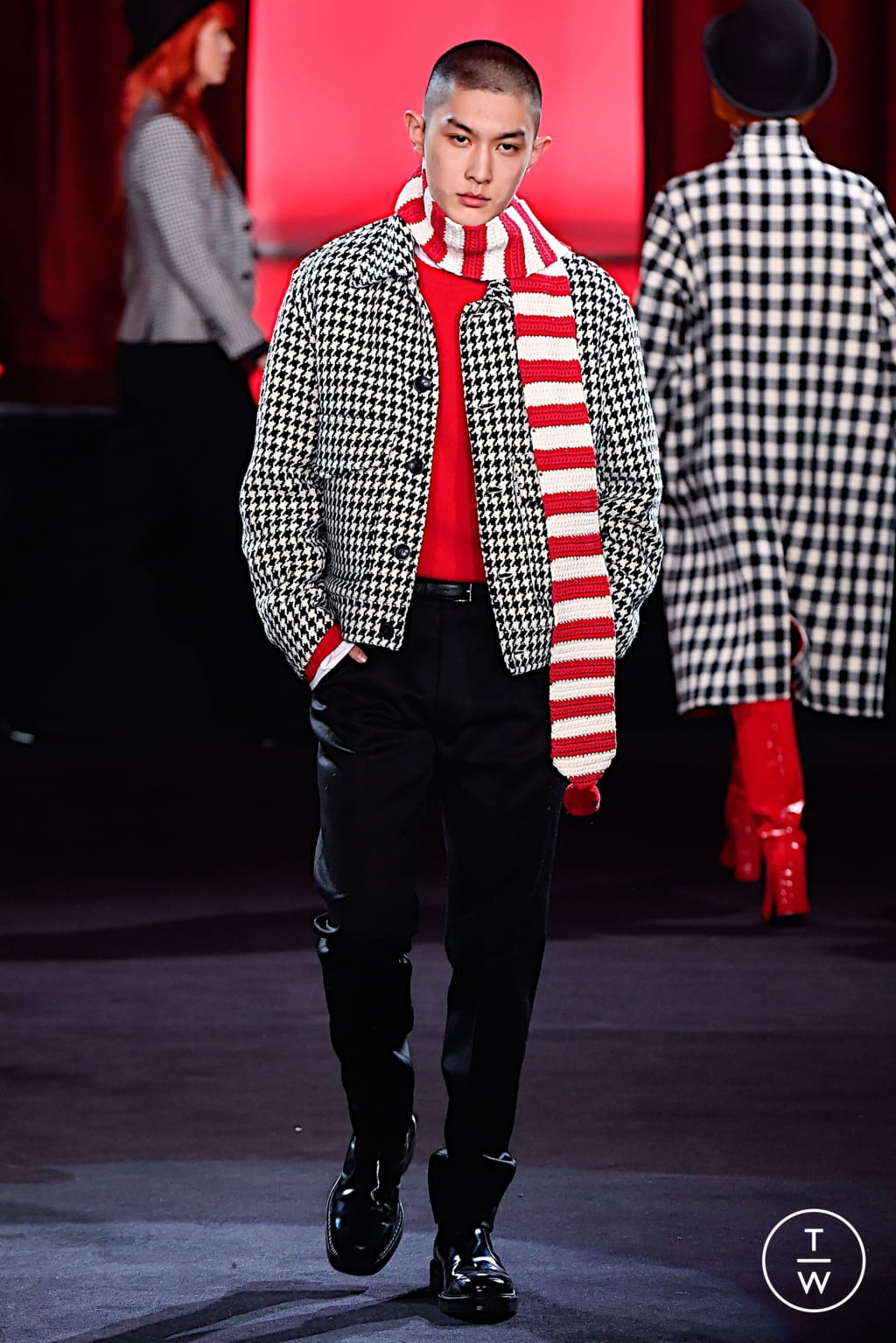 Fashion Week Paris Fall/Winter 2020 look 35 from the Ami collection menswear