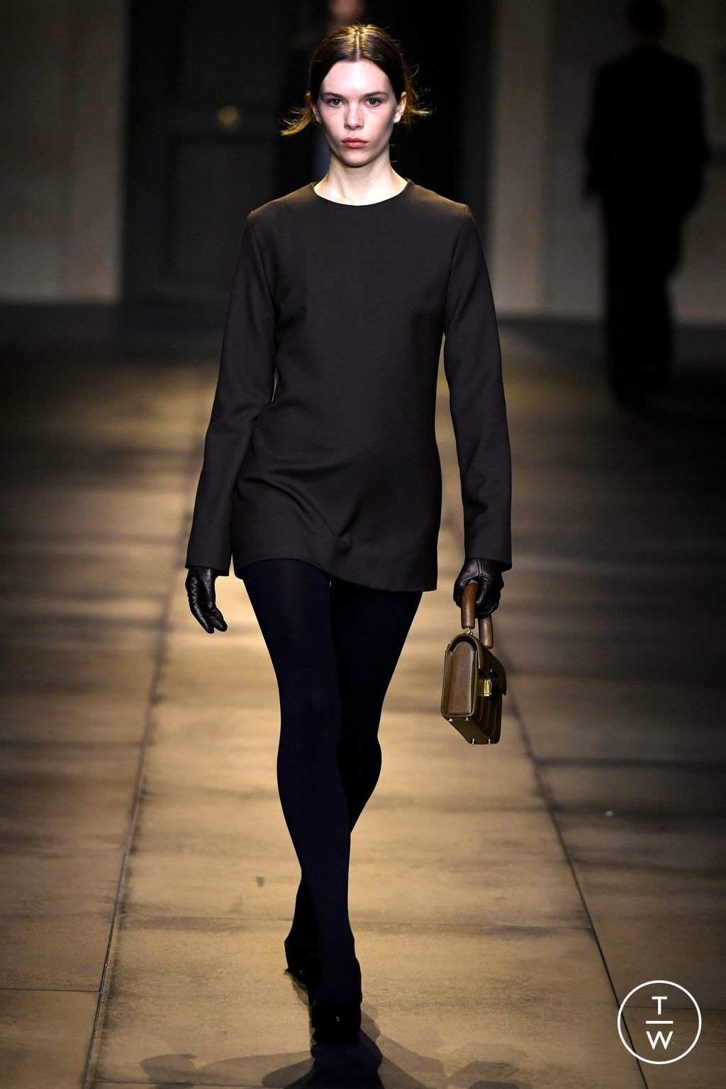 Fashion Week Paris Fall/Winter 2024 look 13 de la collection Ami menswear
