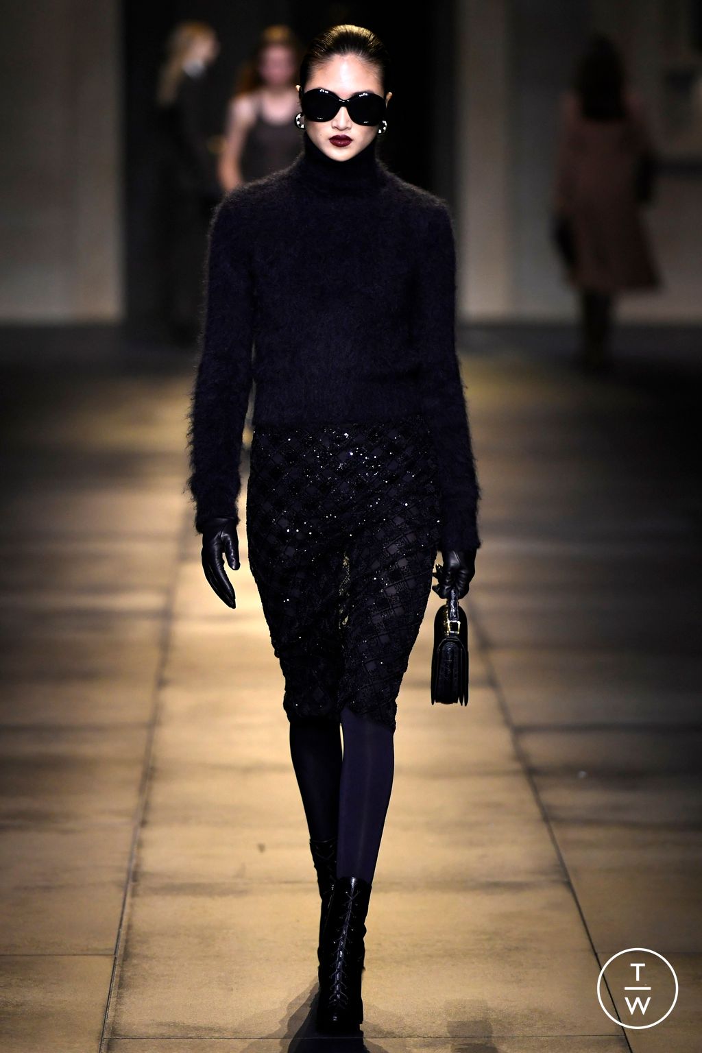 Fashion Week Paris Fall/Winter 2024 look 33 de la collection Ami menswear
