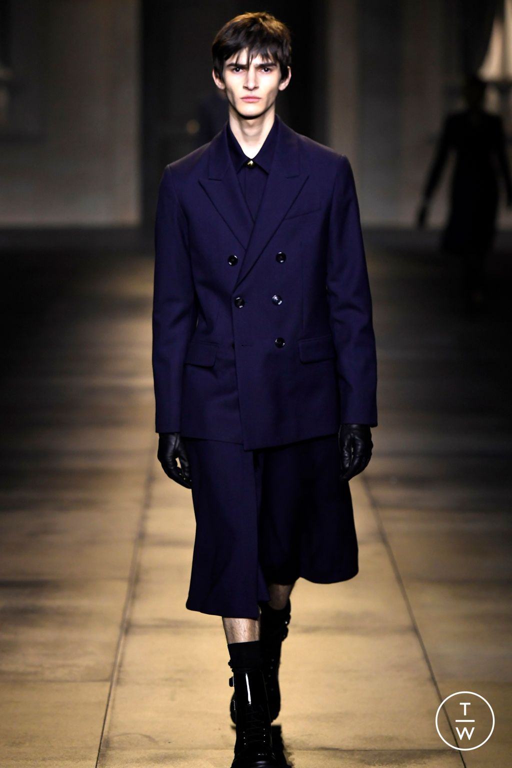 Fashion Week Paris Fall/Winter 2024 look 51 from the Ami collection 男装