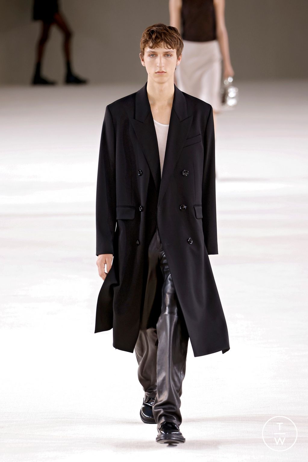 Fashion Week Paris Spring/Summer 2024 look 5 from the Ami collection 男装
