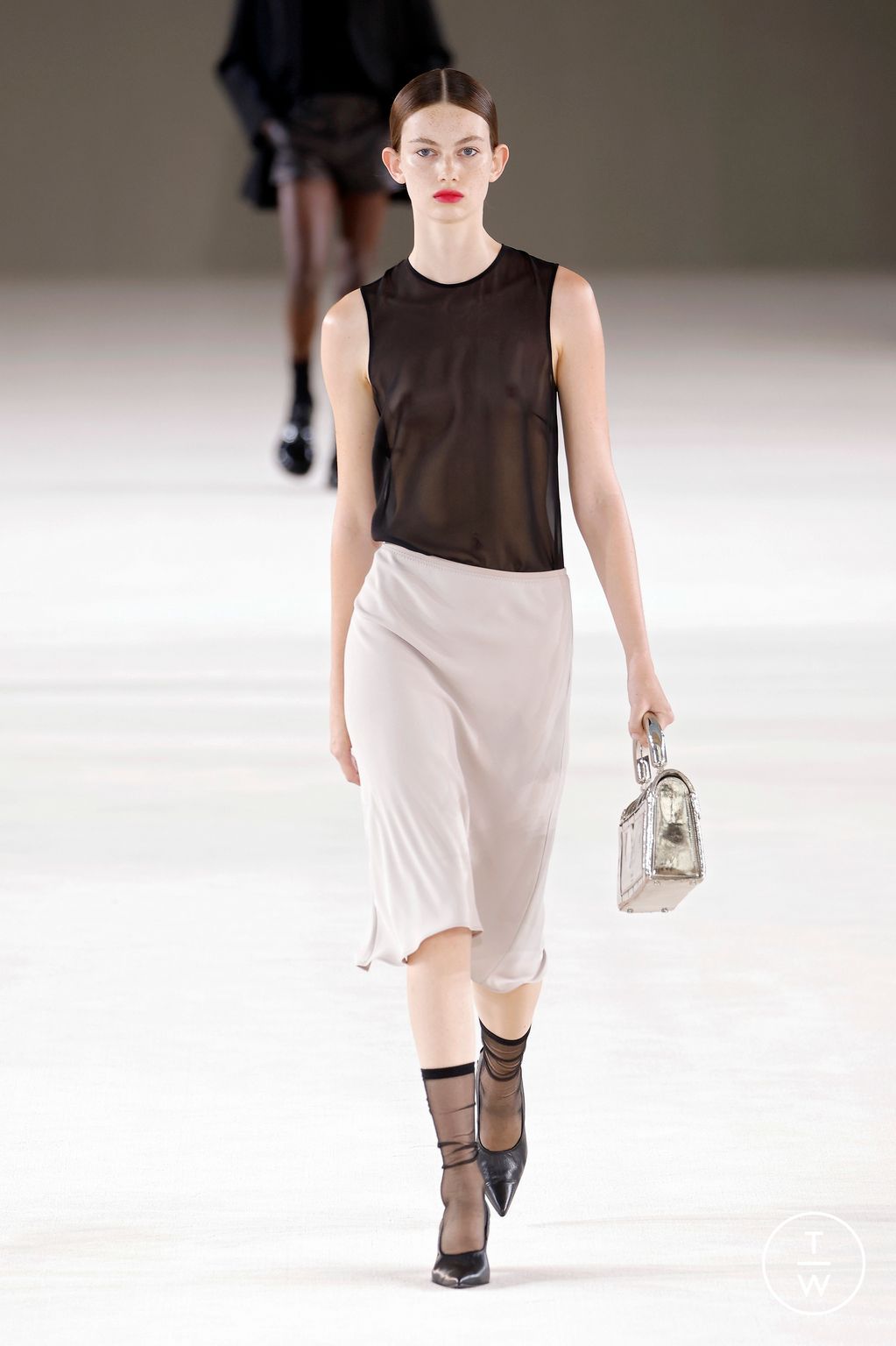 Fashion Week Paris Spring/Summer 2024 look 6 de la collection Ami menswear
