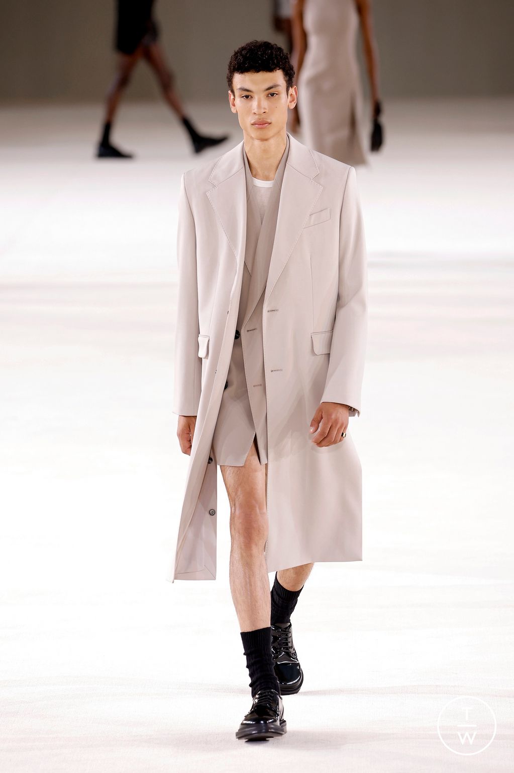 Fashion Week Paris Spring/Summer 2024 look 11 from the Ami collection menswear