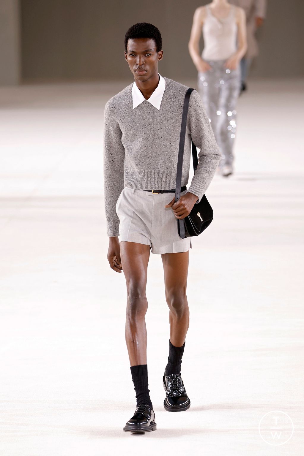 Fashion Week Paris Spring/Summer 2024 look 13 from the Ami collection 男装