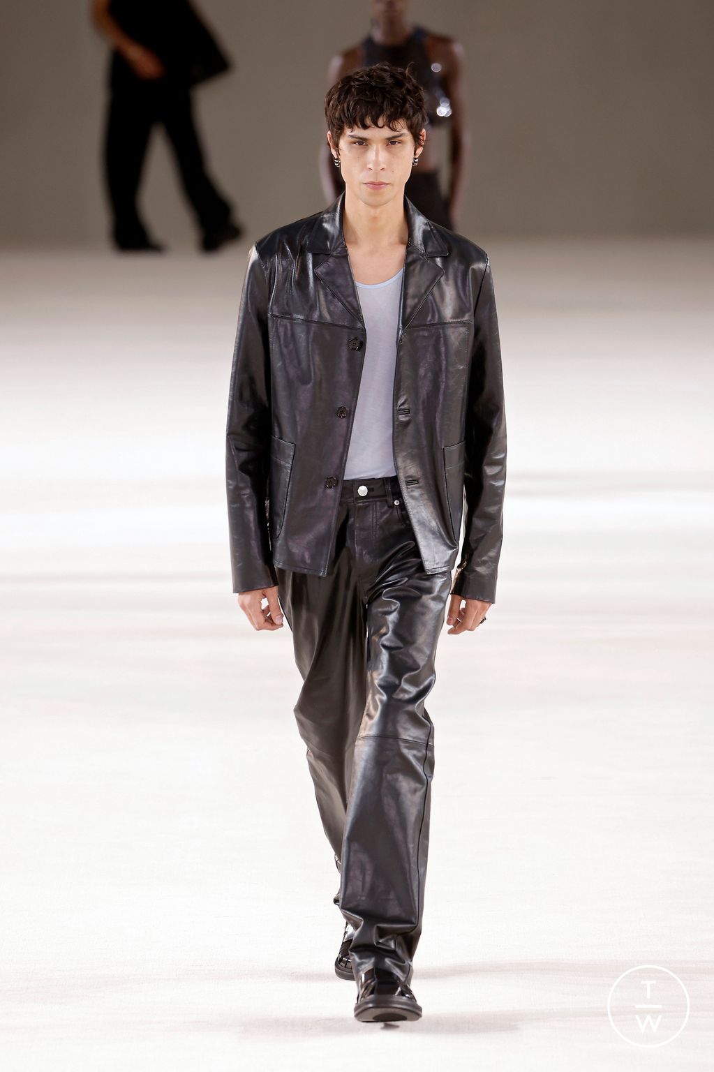 Fashion Week Paris Spring/Summer 2024 look 17 from the Ami collection menswear