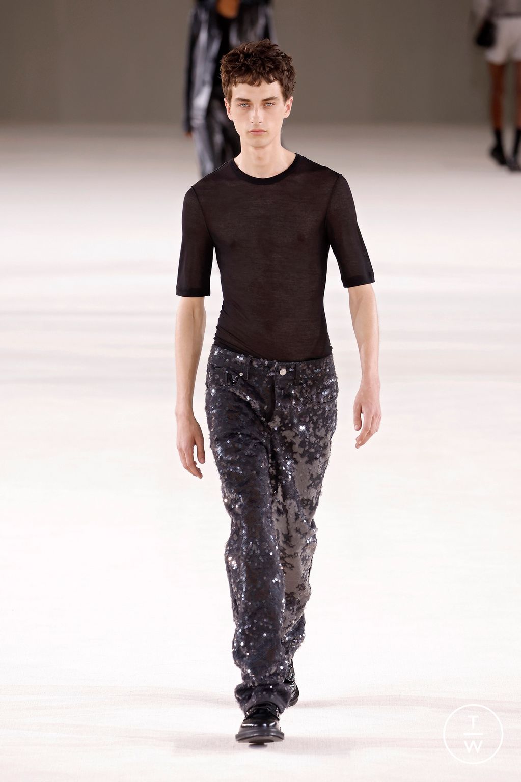 Fashion Week Paris Spring/Summer 2024 look 24 from the Ami collection menswear