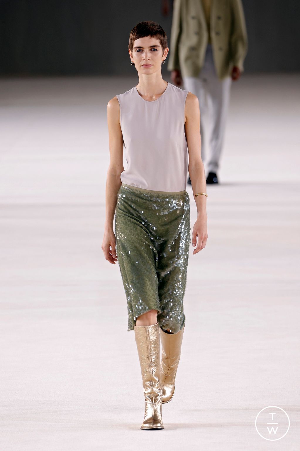 Fashion Week Paris Spring/Summer 2024 look 27 de la collection Ami menswear