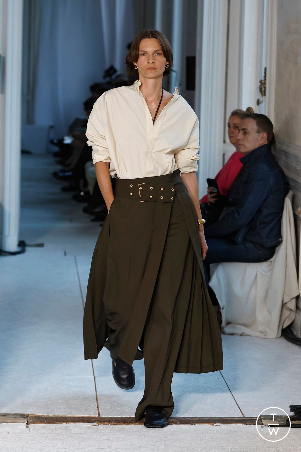 Fashion Week Paris Spring-Summer 2025 look 19 de la collection Ami menswear